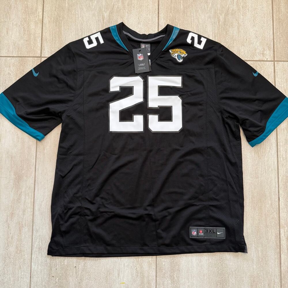NEW NFL JACKSONVILLE JAGUARS "JAMES ROBINSON" JERSEY SZ XL MENS! - 0119